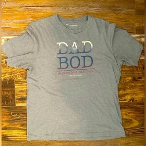 Men’s “Dad Bod” Travis Matthew tshirt. Size L.
